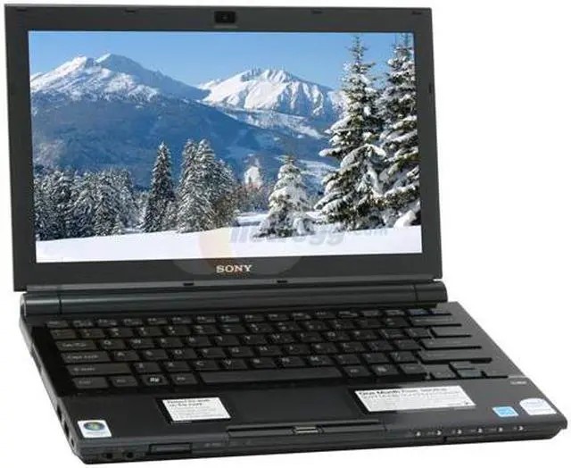 Main image of SONY Laptop VAIO TZ Series Intel Core 2 Duo U7600 2GB Memory 32GB HDD Intel GMA 950 11.1" Windows Vista Business VGN-TZ191N/XC