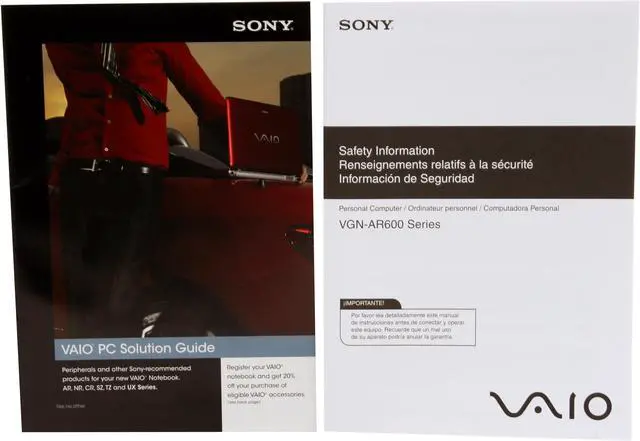 Alt view image 13 of 15 - SONY Laptop VAIO AR Series Intel Core 2 Duo T7100 2GB Memory 200GB HDD NVIDIA GeForce 8400M GT 17.0" Windows Vista Home Premium VGN-AR610E
