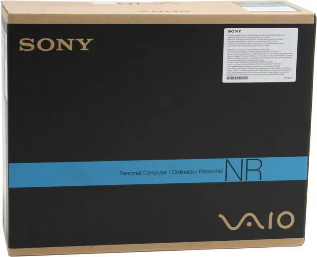 Alt view image 14 of 14 - SONY Laptop VAIO NR Series Intel Pentium T2330 1GB Memory 160GB HDD Intel GMA X3100 15.4" Windows Vista Home Premium VGN-NR140E/S