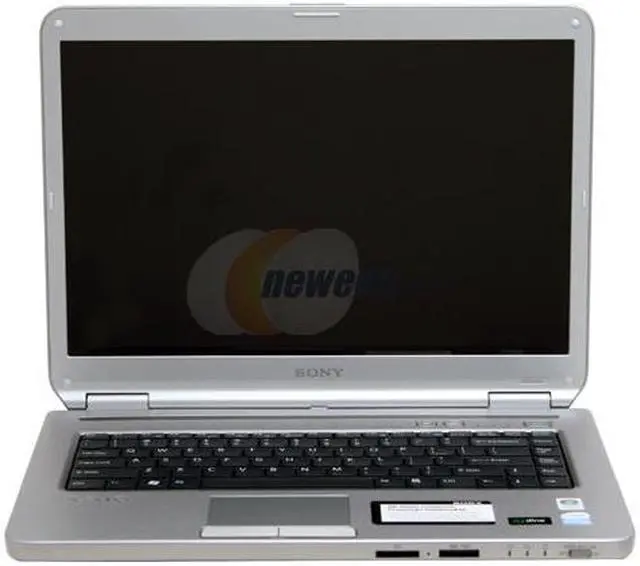 Alt view image 2 of 14 - SONY Laptop VAIO NR Series Intel Pentium T2330 1GB Memory 160GB HDD Intel GMA X3100 15.4" Windows Vista Home Premium VGN-NR140E/S