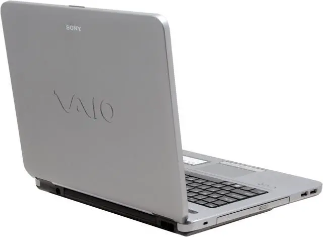 Alt view image 7 of 14 - SONY Laptop VAIO NR Series Intel Pentium T2330 1GB Memory 160GB HDD Intel GMA X3100 15.4" Windows Vista Home Premium VGN-NR140E/S