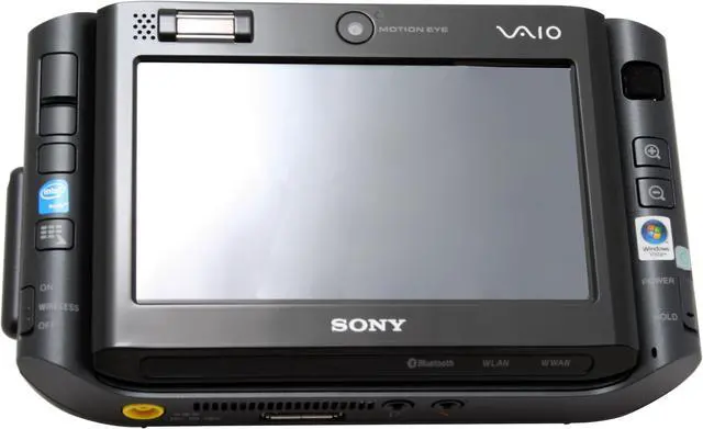 Alt view image 3 of 15 - SONY VAIO UX Series VGN-UX490N/C Ultra-Mobile PC Intel Core 2 Solo U2200(1.20 GHz) 4.5" WSVGA 1GB DDR2 400 48GB Intel GMA950 Windows Vista Business