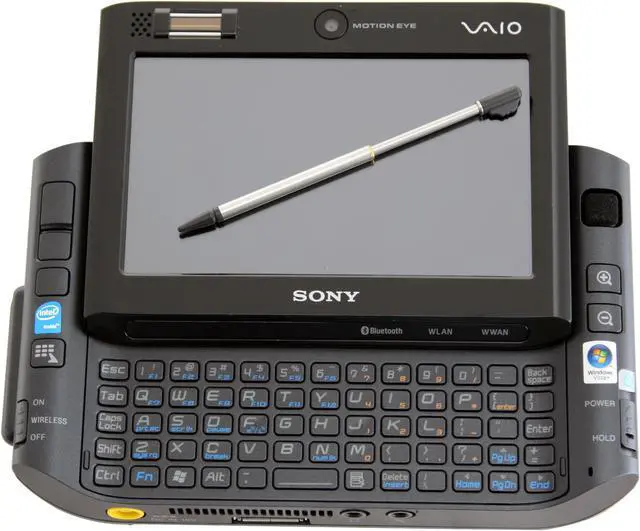 Alt view image 11 of 15 - SONY VAIO UX Series VGN-UX490N/C Ultra-Mobile PC Intel Core 2 Solo U2200(1.20 GHz) 4.5" WSVGA 1GB DDR2 400 48GB Intel GMA950 Windows Vista Business