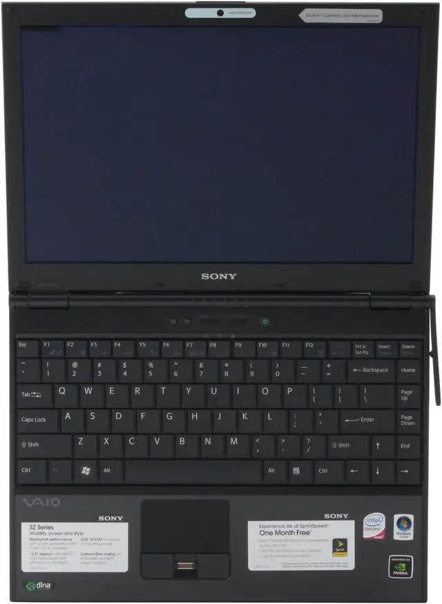 Alt view image 13 of 14 - SONY Laptop VAIO SZ Series Intel Core 2 Duo T9300 3GB Memory 250GB HDD NVIDIA GeForce 8400M GS and Intel GMA X3100 13.3" Windows Vista Business / XP Professional downgrade VGN-SZ770N/C