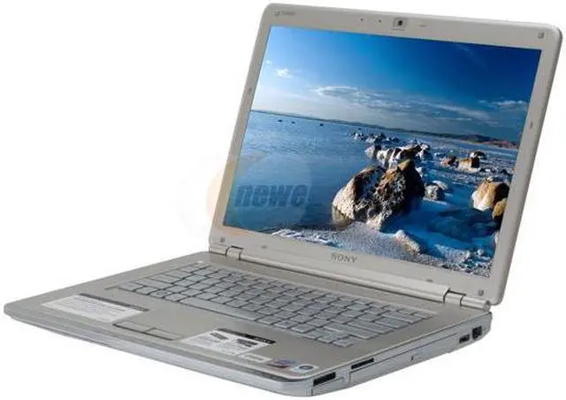 Main image of SONY Laptop VAIO CR Series Intel Core 2 Duo T7250 2GB Memory 250GB HDD Intel GMA X3100 14.1" Windows Vista Home Premium VGN-CR320E/N