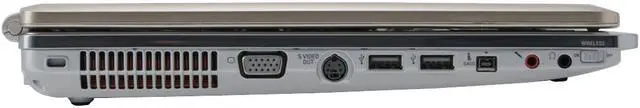 Alt view image 10 of 13 - SONY Laptop VAIO CR Series Intel Core 2 Duo T7250 2GB Memory 250GB HDD Intel GMA X3100 14.1" Windows Vista Home Premium VGN-CR320E/N