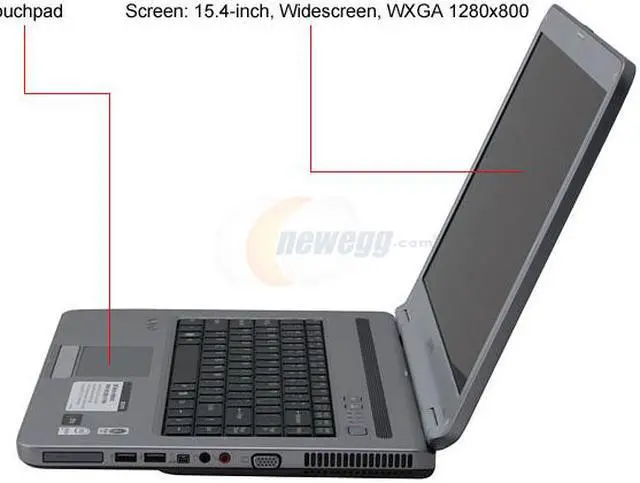 Alt view image 2 of 14 - SONY VAIO NR Series 15.4" Intel Core 2 Duo T5450 2GB Memory DDR2 667 Windows Vista Home Premium VGN-NR285E/S