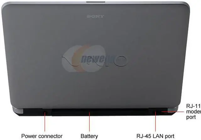 Alt view image 4 of 14 - SONY VAIO NR Series 15.4" Intel Core 2 Duo T5450 2GB Memory DDR2 667 Windows Vista Home Premium VGN-NR285E/S