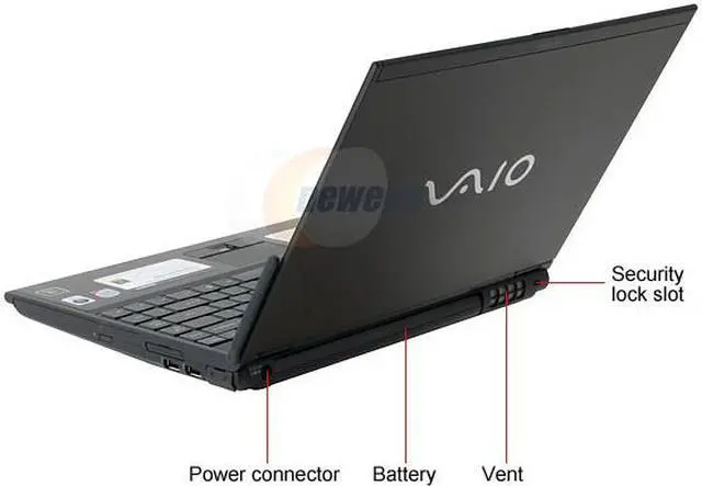 Alt view image 3 of 14 - SONY Laptop VAIO SZ Series Intel Core 2 Duo T9300 4GB Memory 250GB HDD NVIDIA GeForce 8400M GS and Intel GMA X3100 13.3" Windows Vista Business / XP Professional downgrade VGN-SZ791N/X