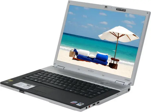 Main image of SONY Laptop VAIO FZ Series Intel Core 2 Duo T9500 3GB Memory 300GB HDD NVIDIA GeForce 8400M GT 15.4" Windows Vista Business VGN-FZ490NGB