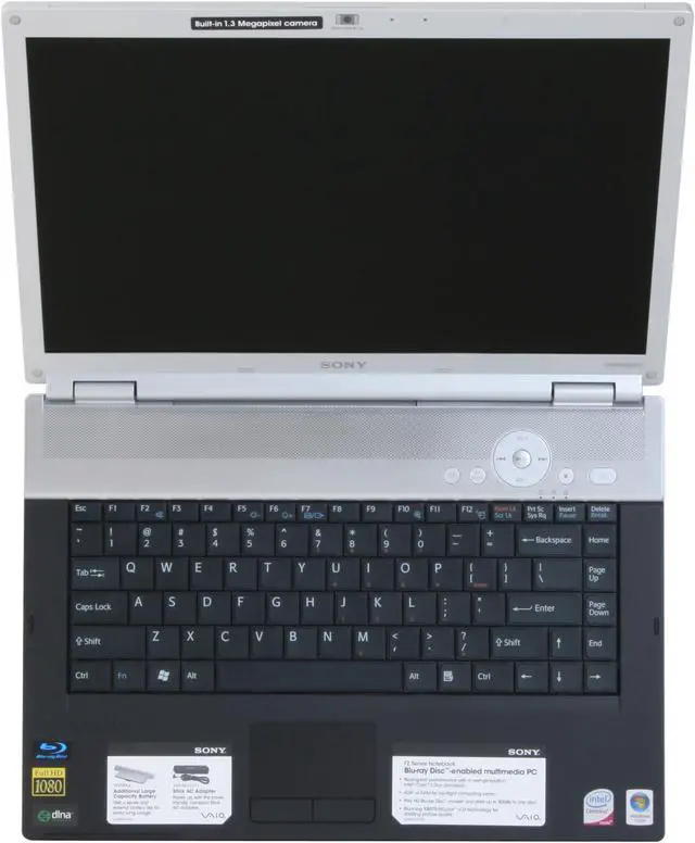 Alt view image 13 of 14 - SONY Laptop VAIO FZ Series Intel Core 2 Duo T8100 4GB Memory 300GB HDD NVIDIA GeForce 8400M GT 15.4" Windows Vista Ultimate VGN-FZ485U/B