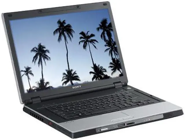 Main image of SONY Laptop VAIO BX Series Intel Core 2 Duo T7250 2GB Memory 80GB HDD Intel GMA X3100 15.4" Windows XP Professional VGN-BX760PS5