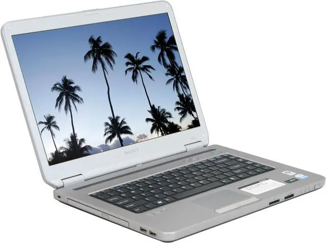 Alt view image 7 of 16 - SONY Laptop VAIO NR Series Intel Pentium T2390 2GB Memory 160GB HDD Intel GMA X3100 15.4" Windows Vista Home Premium VGN-NR430E/S