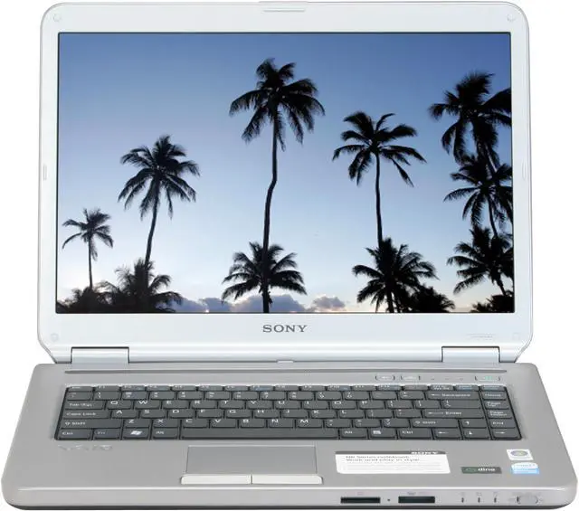 Alt view image 8 of 16 - SONY Laptop VAIO NR Series Intel Pentium T2390 2GB Memory 160GB HDD Intel GMA X3100 15.4" Windows Vista Home Premium VGN-NR430E/S
