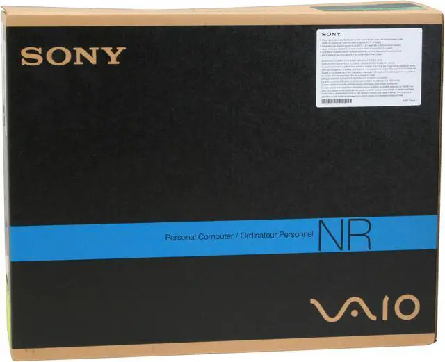 Alt view image 16 of 16 - SONY Laptop VAIO NR Series Intel Pentium T2390 2GB Memory 160GB HDD Intel GMA X3100 15.4" Windows Vista Home Premium VGN-NR430E/S