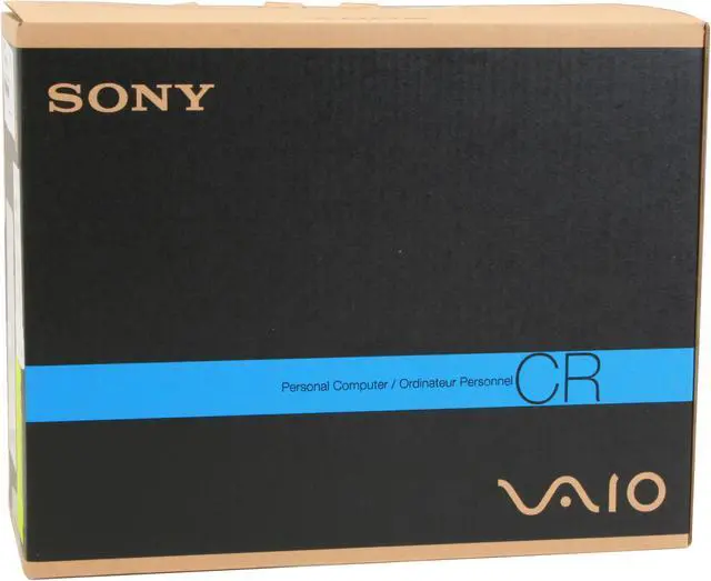 Alt view image 18 of 18 - SONY Laptop VAIO CR Series Intel Core 2 Duo T8100 3GB Memory 320GB HDD Intel GMA X3100 14.1" Windows Vista Home Premium VGN-CR520E/N