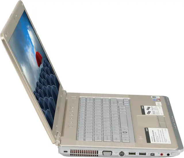 Alt view image 6 of 18 - SONY Laptop VAIO CR Series Intel Core 2 Duo T8100 3GB Memory 320GB HDD Intel GMA X3100 14.1" Windows Vista Home Premium VGN-CR520E/N