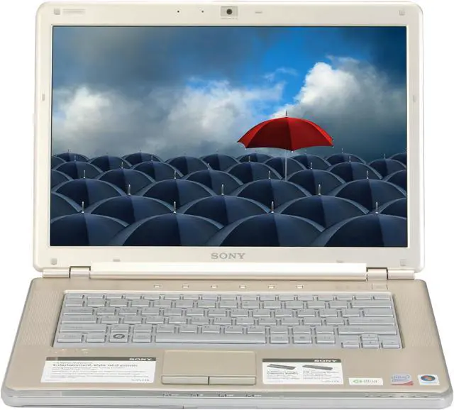 Alt view image 8 of 18 - SONY Laptop VAIO CR Series Intel Core 2 Duo T8100 3GB Memory 320GB HDD Intel GMA X3100 14.1" Windows Vista Home Premium VGN-CR520E/N