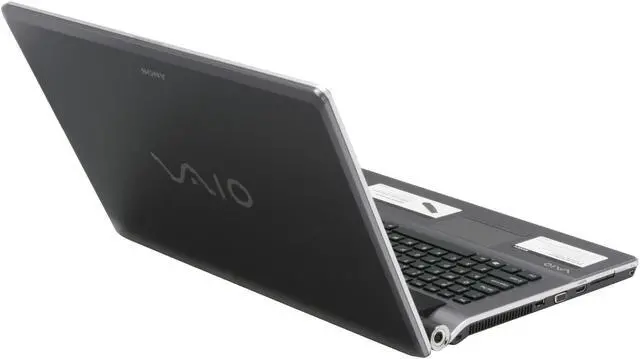 Alt view image 5 of 17 - SONY Laptop VAIO AW Series Intel Core 2 Duo P8400 4GB Memory 320GB HDD NVIDIA GeForce 9300M GS 18.4" Windows Vista Home Premium 64-bit VGN-AW110J/H