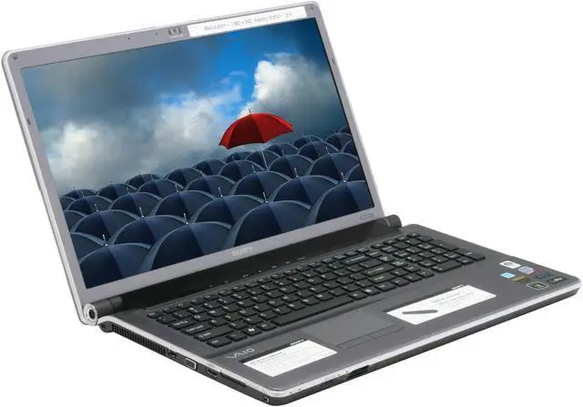 Alt view image 7 of 17 - SONY Laptop VAIO AW Series Intel Core 2 Duo P8400 4GB Memory 320GB HDD NVIDIA GeForce 9300M GS 18.4" Windows Vista Home Premium 64-bit VGN-AW110J/H