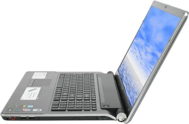 Alt view image 2 of 15 - SONY Laptop VAIO AW Series Intel Core 2 Duo P8400 4GB Memory 320GB HDD NVIDIA GeForce 9600M GT 18.4" Windows Vista Home Premium 64-bit VGN-AW120J/H