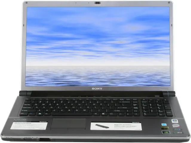 Alt view image 8 of 15 - SONY Laptop VAIO AW Series Intel Core 2 Duo P8400 4GB Memory 320GB HDD NVIDIA GeForce 9600M GT 18.4" Windows Vista Home Premium 64-bit VGN-AW120J/H