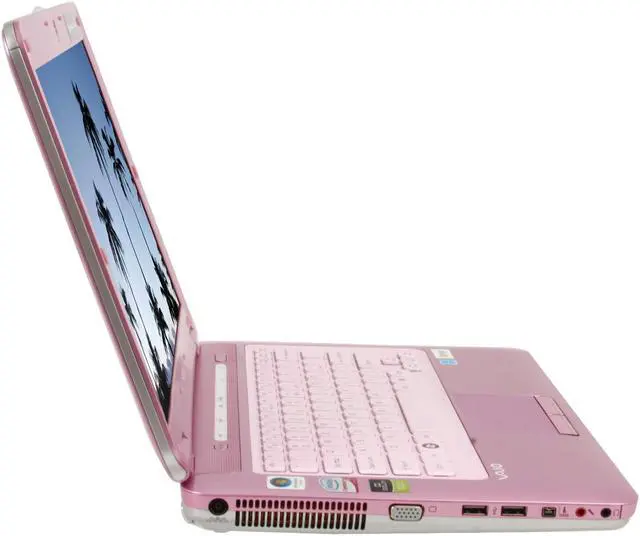 Alt view image 6 of 17 - SONY Laptop VAIO CS Series Intel Core 2 Duo P8400 3GB Memory 320GB HDD Intel GMA 4500MHD 14.1" Windows Vista Home Premium VGN-CS118E/P
