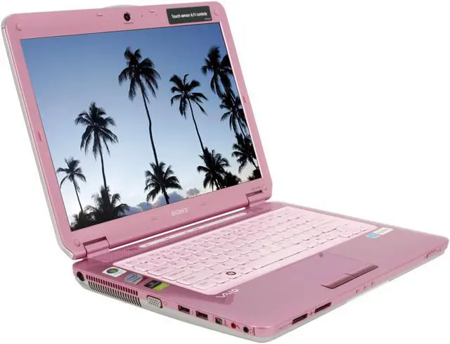 Alt view image 7 of 17 - SONY Laptop VAIO CS Series Intel Core 2 Duo P8400 3GB Memory 320GB HDD Intel GMA 4500MHD 14.1" Windows Vista Home Premium VGN-CS118E/P