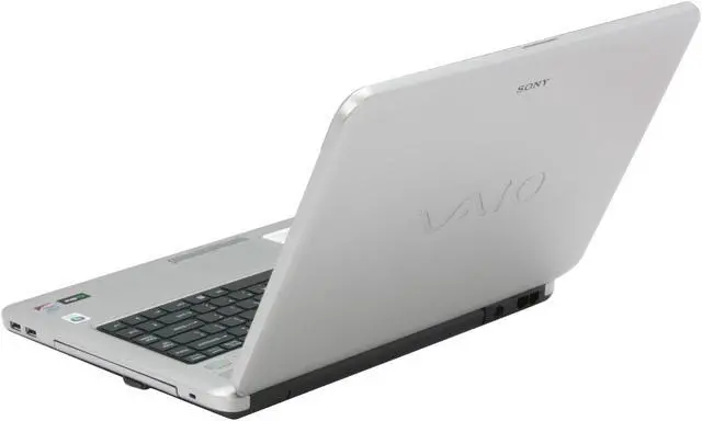 Alt view image 3 of 17 - SONY Laptop VAIO NS Series Intel Core 2 Duo T5800 3GB Memory 250GB HDD Intel GMA 4500MHD 15.4" Windows Vista Home Premium VGN-NS140E/S