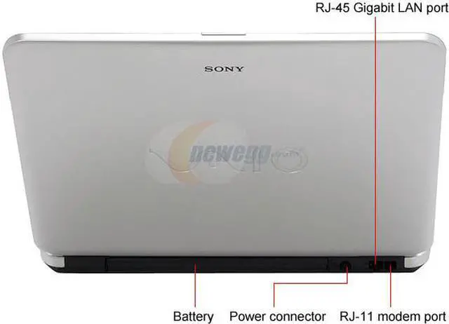 Alt view image 4 of 17 - SONY Laptop VAIO NS Series Intel Core 2 Duo T5800 3GB Memory 250GB HDD Intel GMA 4500MHD 15.4" Windows Vista Home Premium VGN-NS140E/S