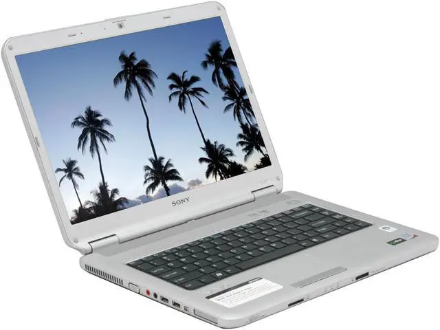 Alt view image 7 of 17 - SONY Laptop VAIO NS Series Intel Core 2 Duo T5800 3GB Memory 250GB HDD Intel GMA 4500MHD 15.4" Windows Vista Home Premium VGN-NS140E/S