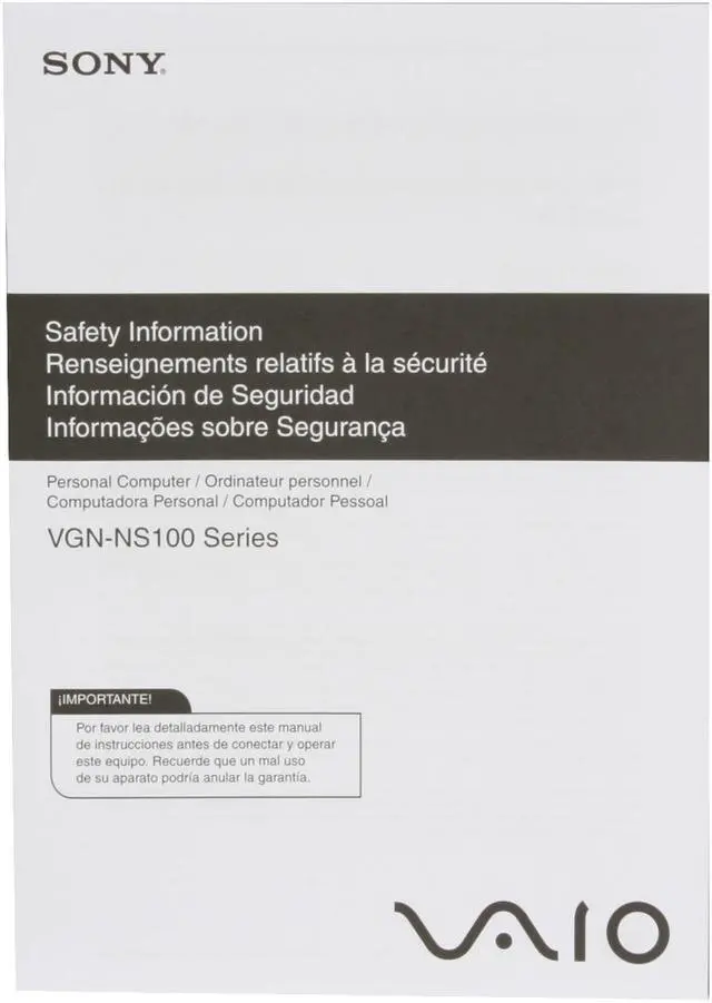 Alt view image 16 of 17 - SONY Laptop VAIO NS Series Intel Core 2 Duo T5800 3GB Memory 250GB HDD Intel GMA 4500MHD 15.4" Windows Vista Home Premium VGN-NS140E/S