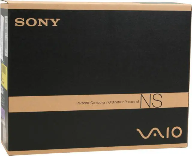 Alt view image 17 of 17 - SONY Laptop VAIO NS Series Intel Core 2 Duo T5800 3GB Memory 250GB HDD Intel GMA 4500MHD 15.4" Windows Vista Home Premium VGN-NS140E/W