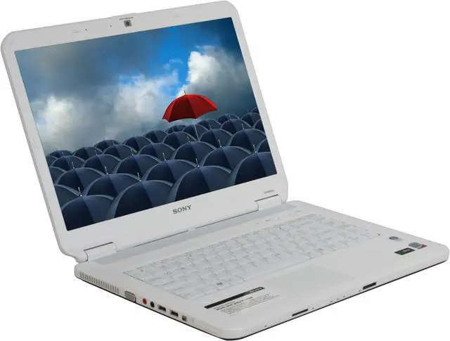 Alt view image 7 of 17 - SONY Laptop VAIO NS Series Intel Core 2 Duo T5800 3GB Memory 250GB HDD Intel GMA 4500MHD 15.4" Windows Vista Home Premium VGN-NS140E/W