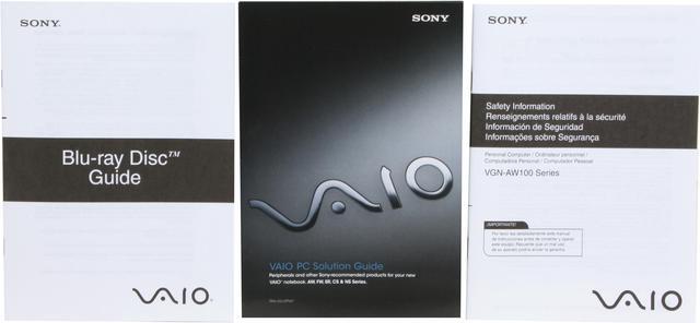 Alt view image 16 of 17 - SONY Laptop VAIO AW Series Intel Core 2 Duo P8600 4GB Memory 250GB HDD NVIDIA GeForce 9600M GT 18.4" Windows Vista Home Premium 64-bit VGN-AW190JAH