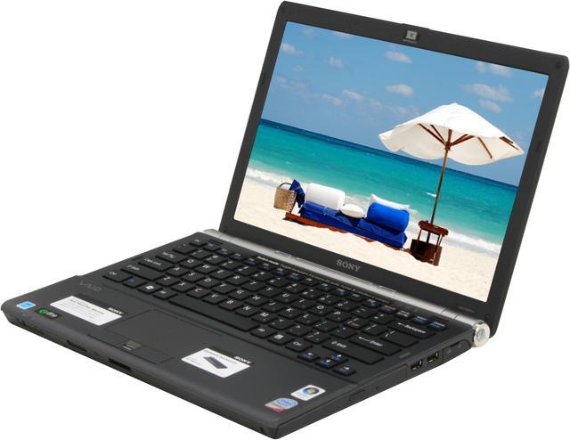 SONY Laptop VAIO SR Series Intel Core 2 Duo P8400 (2.26GHz) 3GB Memory  250GB HDD Intel GMA 4500MHD 13.3