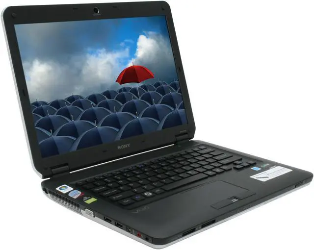 Alt view image 7 of 17 - SONY VAIO CS Series 14.1" Intel Core 2 Duo T5870 3GB Memory DDR2 800 Windows Vista Business