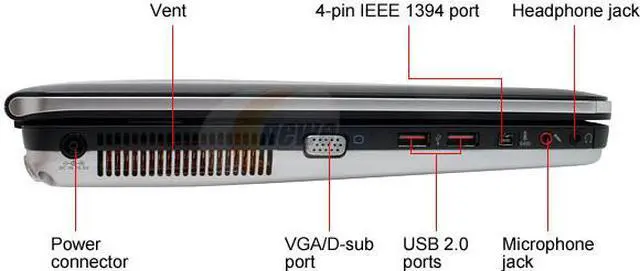 Alt view image 13 of 17 - SONY VAIO CS Series 14.1" Intel Core 2 Duo T5870 3GB Memory DDR2 800 Windows Vista Business