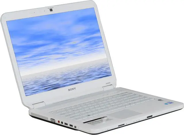 Alt view image 5 of 12 - SONY Laptop VAIO NS Series Intel Pentium T3400 3GB Memory 250GB HDD Intel GMA 4500M 15.4" Windows Vista Home Premium VGN-NS230E/W