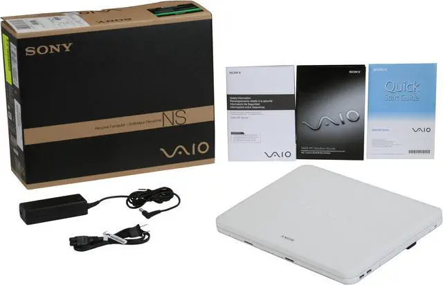 Alt view image 12 of 12 - SONY Laptop VAIO NS Series Intel Pentium T3400 3GB Memory 250GB HDD Intel GMA 4500M 15.4" Windows Vista Home Premium VGN-NS230E/W