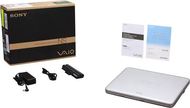 Alt view image 12 of 12 - SONY Laptop VAIO NS Series Intel Pentium T3400 3GB Memory 250GB HDD Intel GMA 4500M 15.4" Windows Vista Home Premium VGN-NS230E/S