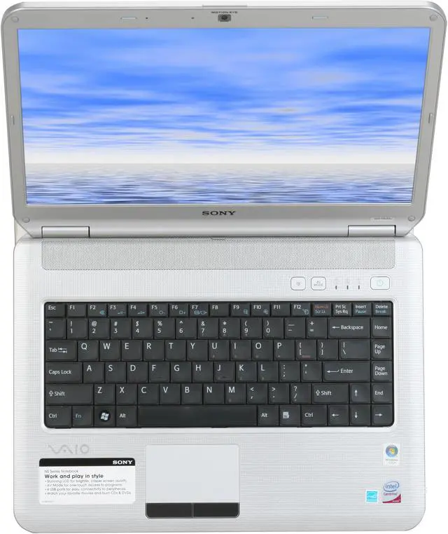 Alt view image 7 of 12 - SONY Laptop VAIO NS Series Intel Core 2 Duo T6400 4GB Memory 250GB HDD Intel GMA 4500MHD 15.4" Windows Vista Home Premium 64 bit VGN-NS255J/S