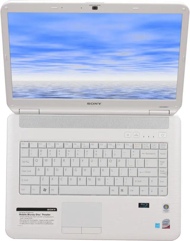 Alt view image 7 of 12 - SONY Laptop VAIO NS Series Intel Core 2 Duo T6400 4GB Memory 250GB HDD Intel GMA 4500MHD 15.4" Windows Vista Home Premium 64 bit VGN-NS290J/W