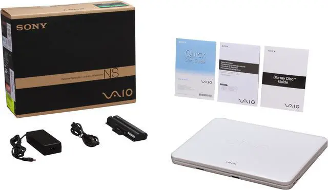 Alt view image 12 of 12 - SONY Laptop VAIO NS Series Intel Core 2 Duo T6400 4GB Memory 250GB HDD Intel GMA 4500MHD 15.4" Windows Vista Home Premium 64 bit VGN-NS290J/W