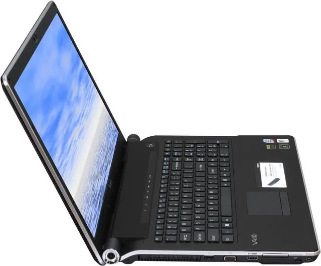 Alt view image 4 of 12 - SONY Laptop VAIO AW Series Intel Core 2 Duo T9550 4GB Memory 320GB HDD NVIDIA GeForce 9600M GT 18.4" Windows Vista Home Premium 64-Bit VGN-AW290JAH