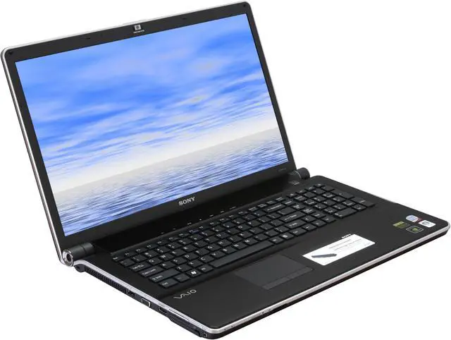 Alt view image 5 of 12 - SONY Laptop VAIO AW Series Intel Core 2 Duo T9550 4GB Memory 320GB HDD NVIDIA GeForce 9600M GT 18.4" Windows Vista Home Premium 64-Bit VGN-AW290JAH