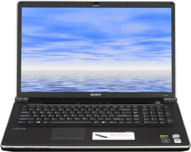 Alt view image 6 of 12 - SONY Laptop VAIO AW Series Intel Core 2 Duo T9550 4GB Memory 320GB HDD NVIDIA GeForce 9600M GT 18.4" Windows Vista Home Premium 64-Bit VGN-AW290JAH