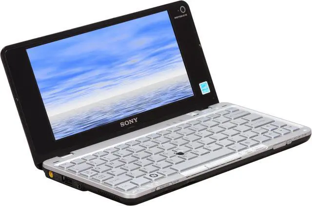 Alt view image 5 of 12 - SONY VAIO P Series VGN-P530H/Q Onyx Black Intel Atom Z520(1.33 GHz) 8" 2GB Memory 60GB HDD Netbook