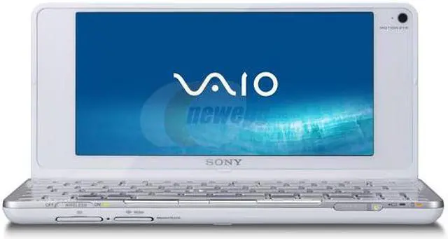 Main image of SONY VAIO P Series VGN-P530H/W Crystal White Intel Atom Z520(1.33 GHz) 8" 2GB Memory 60GB HDD Netbook