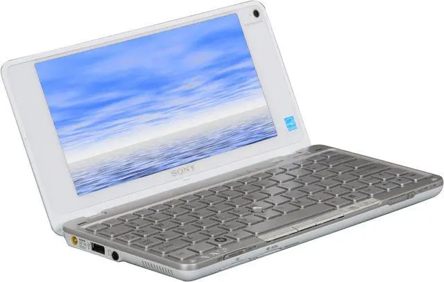 Alt view image 6 of 12 - SONY VAIO P Series VGN-P530H/W Crystal White Intel Atom Z520(1.33 GHz) 8" 2GB Memory 60GB HDD Netbook